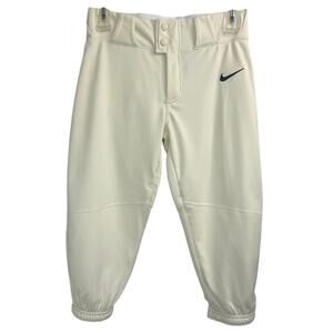 NWT Nike Vapor Select Cream Baseball/Softball Pants Kids Size Large (BQ6421-120)